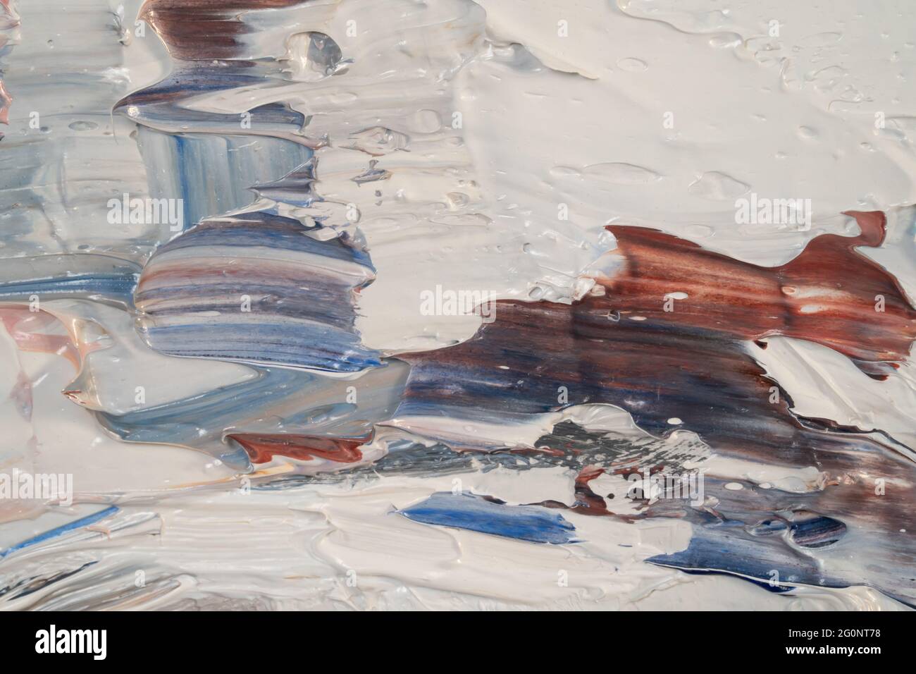 Embossed pasty oil paints and reliefs Stock Photo - Alamy