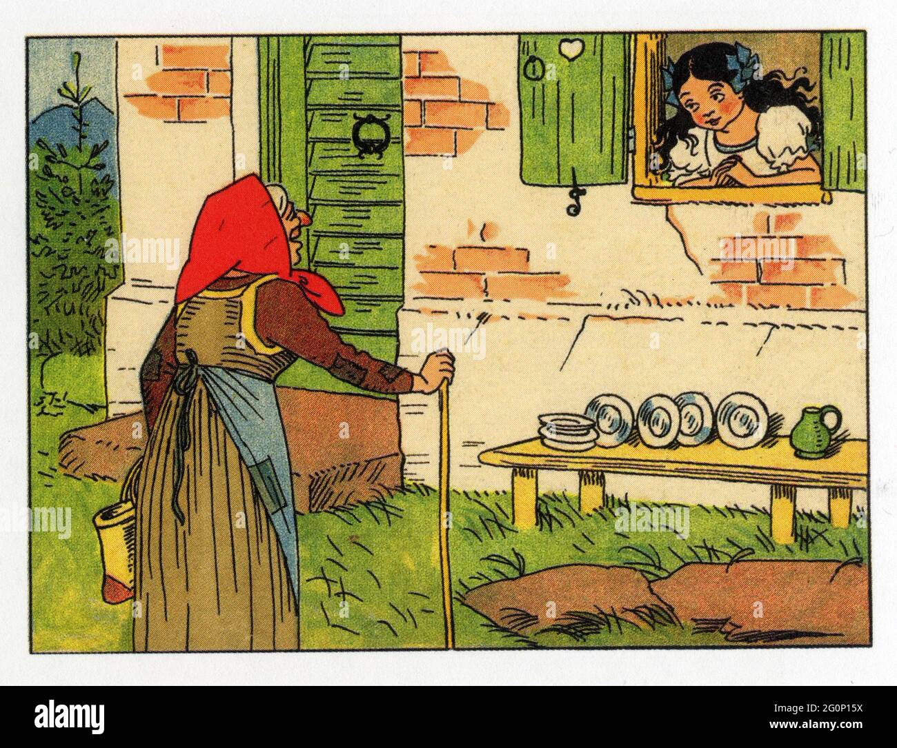 Blanche Neige Et Les Sept Nains Stock Photo Alamy