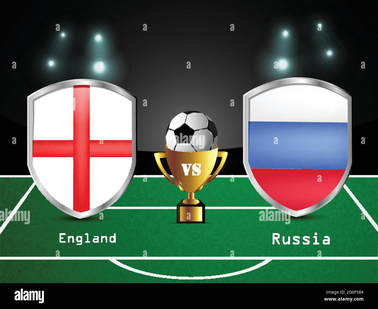 Sports soccer football team Stock Vector Images - Alamy