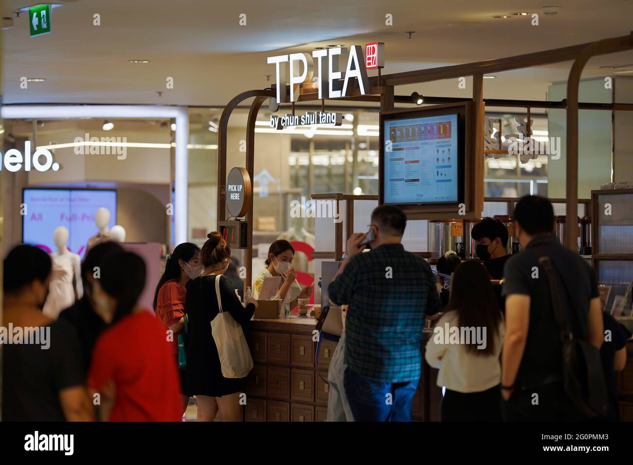 Bangkok, Thailand - 28 Dec 2020, TP TEA by Chun Shui Tang (Taiwan Milk ...