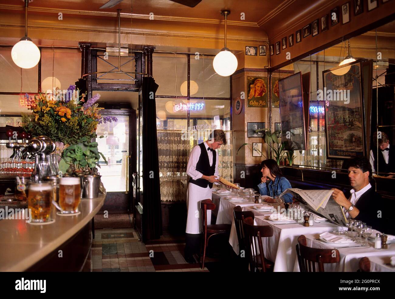 FRANCE, YVELINES (78) VERSAILLES, BRASSERIE DU THEATRE RESTAURANT Stock ...