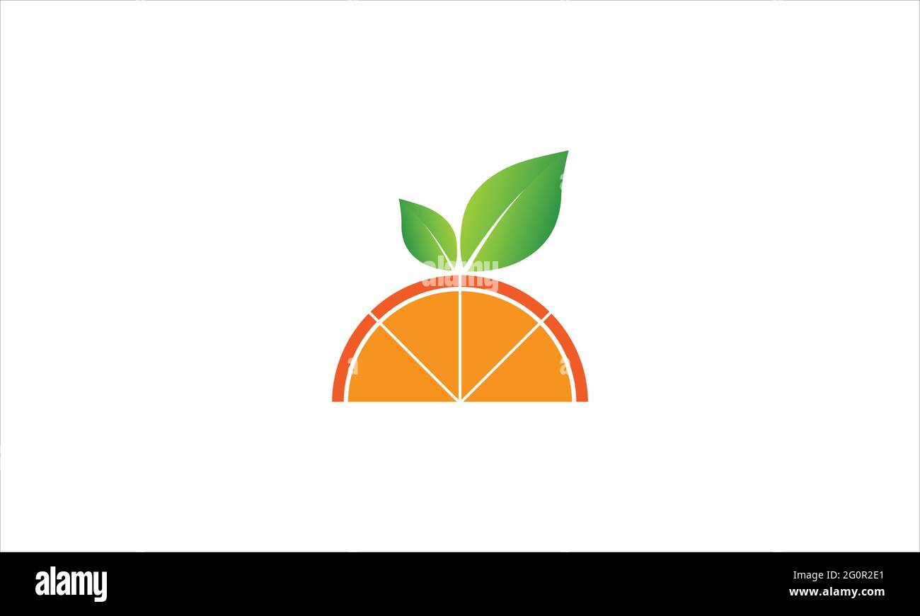 Fresh lemon fruit icon logo design illustration vector template Stock Vector