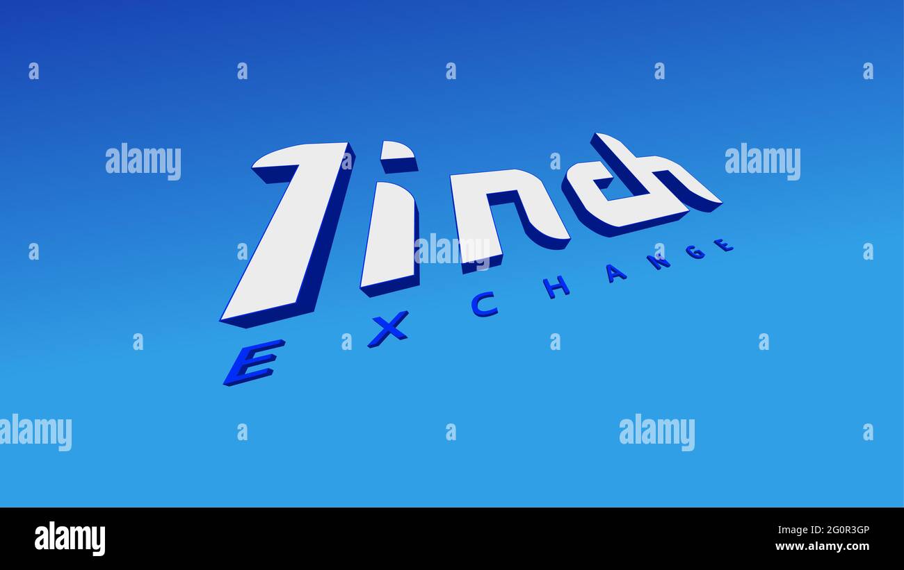 1 inch cryptocurrency stock exchange name on blue background. Crypto stock  market banner for news and media Stock Photo - Alamy