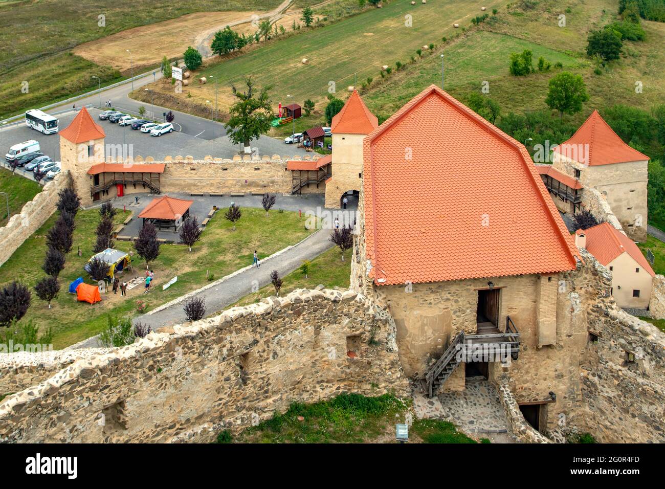 The Citadel at Rupea, Romania Stock Photo - Alamy