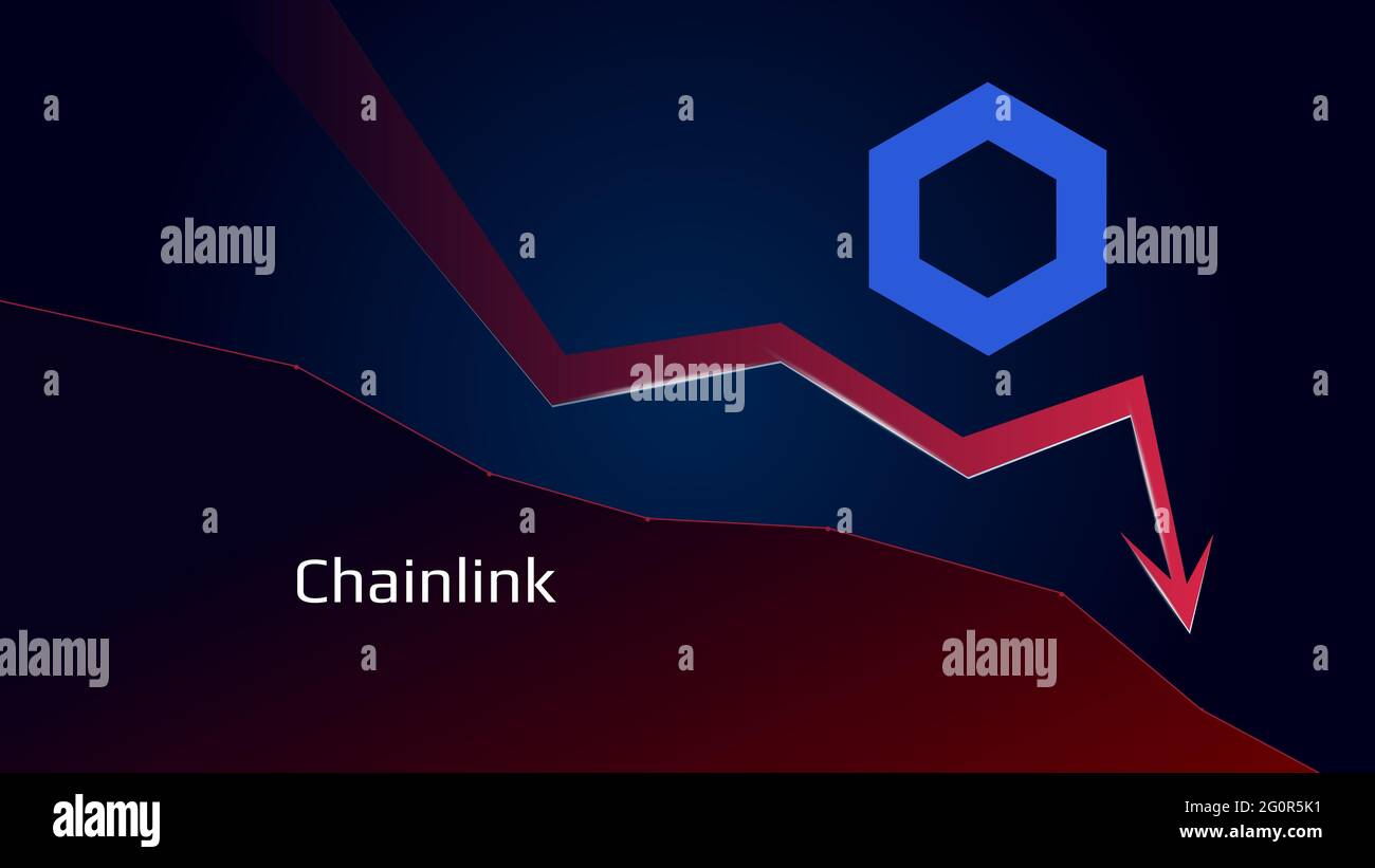 Chainlink coin hi-res stock photography and images - Alamy