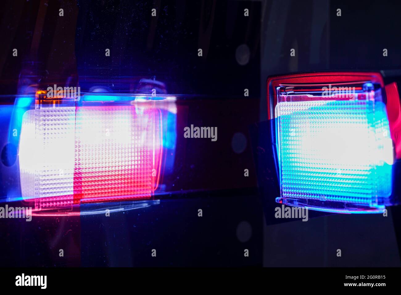 Colorful Camera/flash Flash light of a camera with colorful color foils photographed in the ...