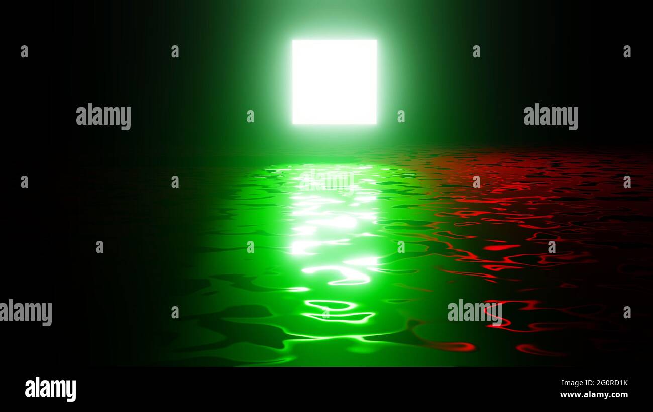 3d led cube hi-res stock photography and images - Alamy