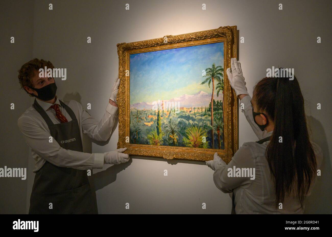 Sir Winston Churchill Painting High Resolution Stock Photography And Images Alamy