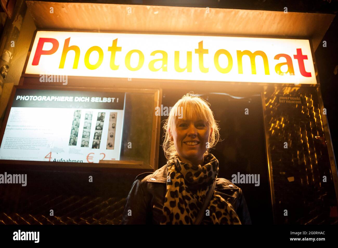 Berlin Germany Passport Photo Booth High Resolution Stock Photography ...
