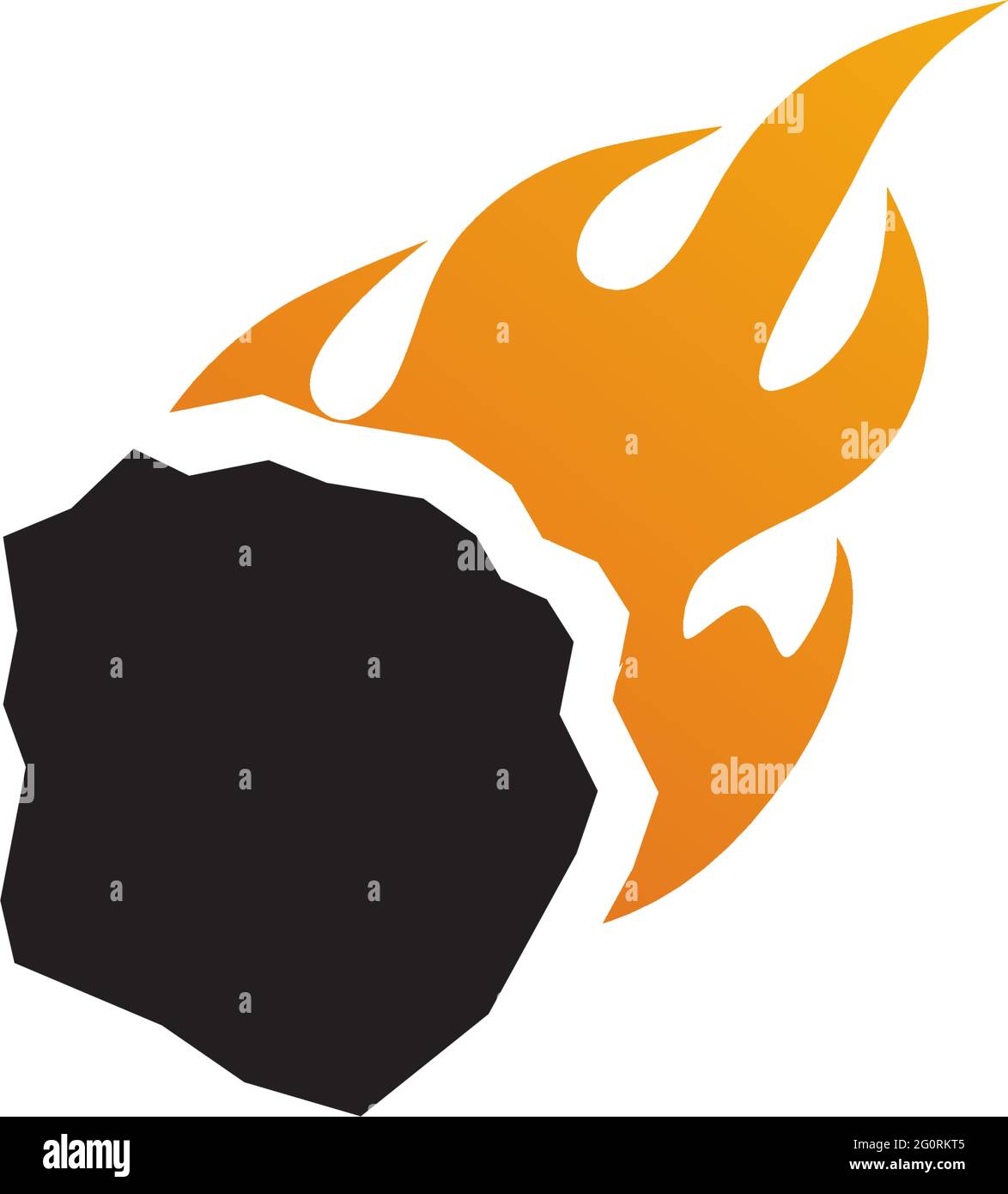 Moving meteor logo design vector template Stock Vector Image & Art - Alamy