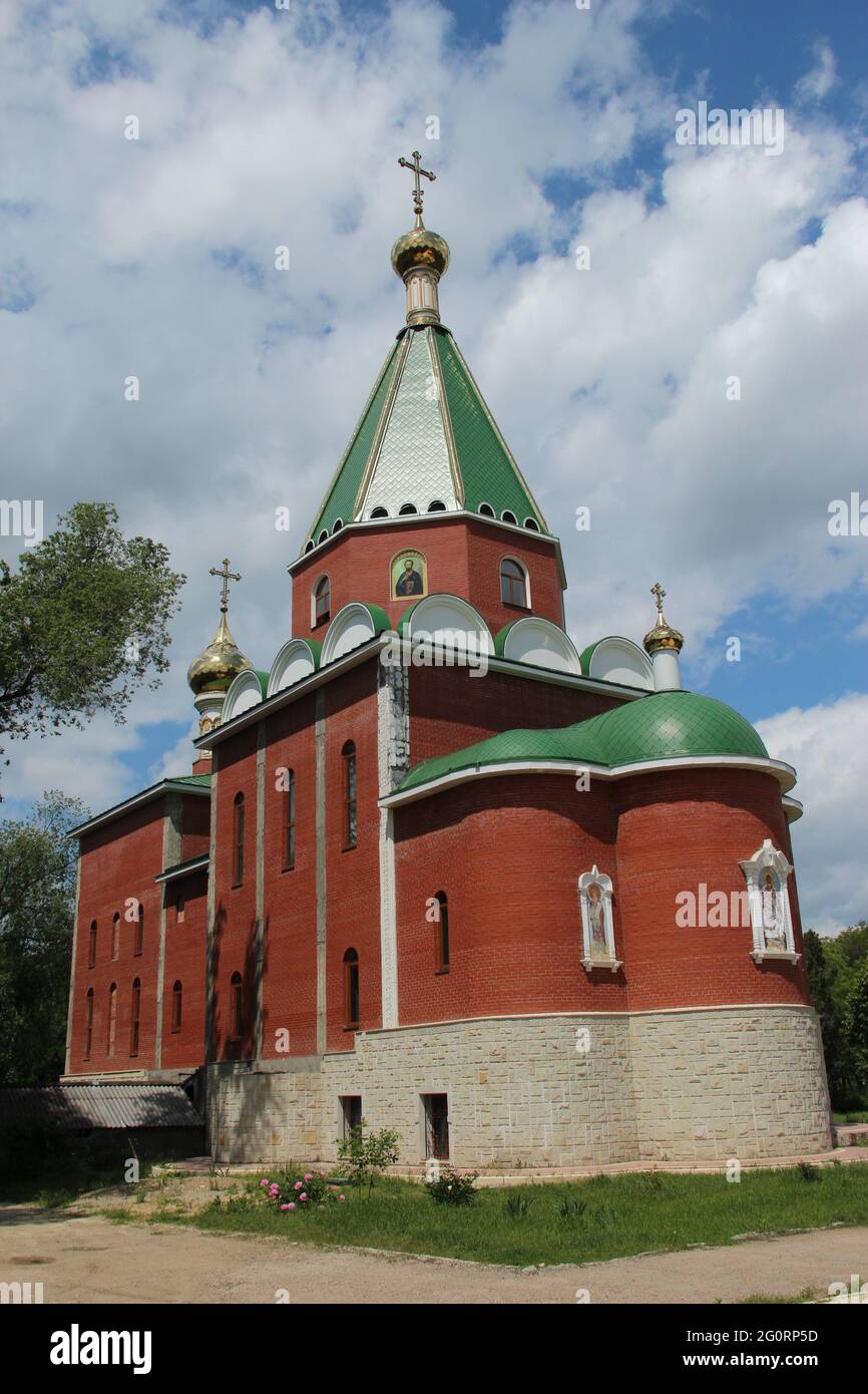 The Presentation of the Child Jesus church in Tiraspol, Transnistria, Moldova Stock Photo