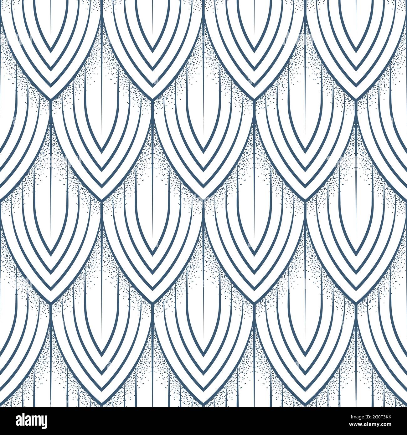 Fish scales vintage, engraving style seamless pattern. Mermaid or