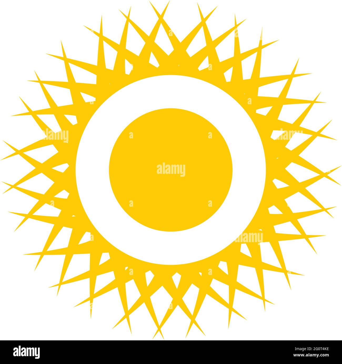 Yellow sun logo design vector template Stock Vector Image & Art Alamy