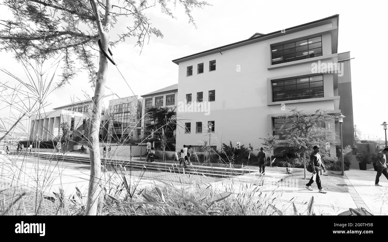 African school building Black and White Stock Photos & Images - Alamy