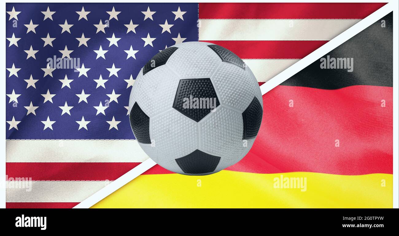 Football on American Flag Background Stock Photo - Image of worn, american:  17849192