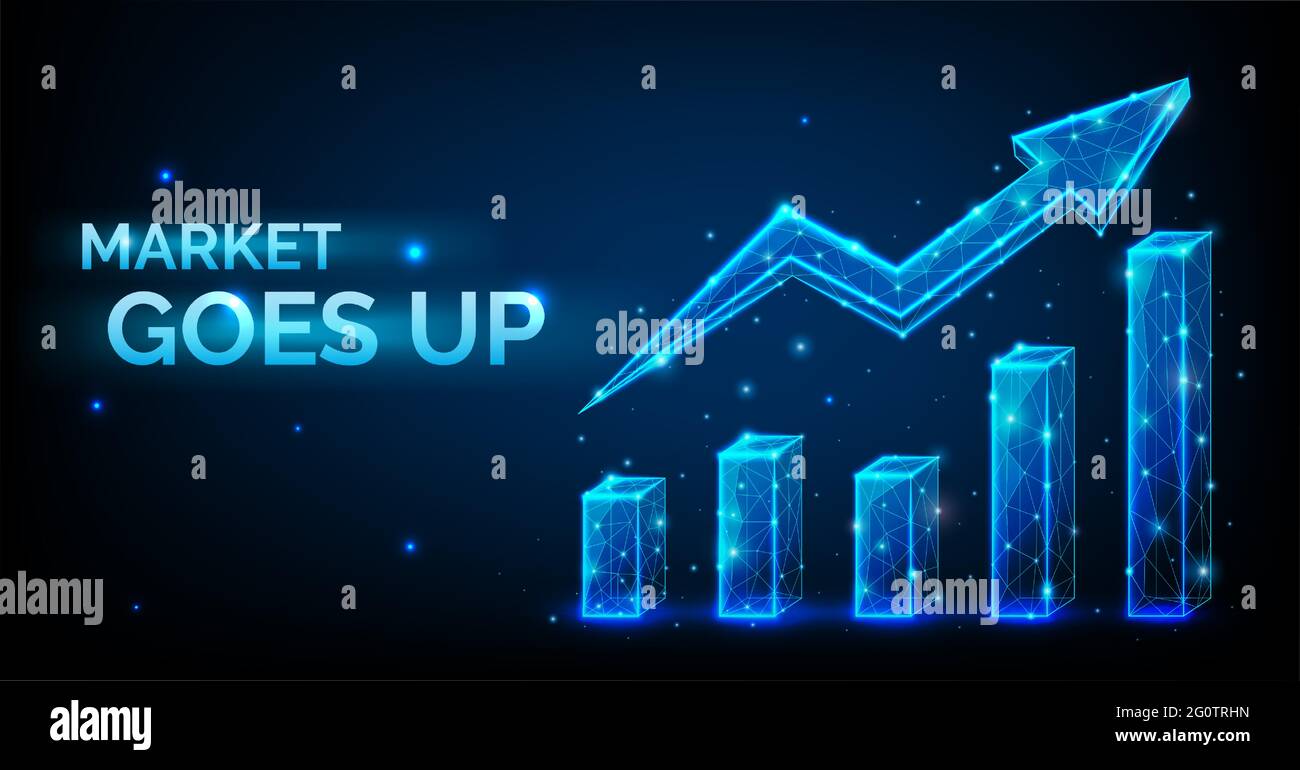 Increase in the exchange rate or stocks in the market goes up, bull