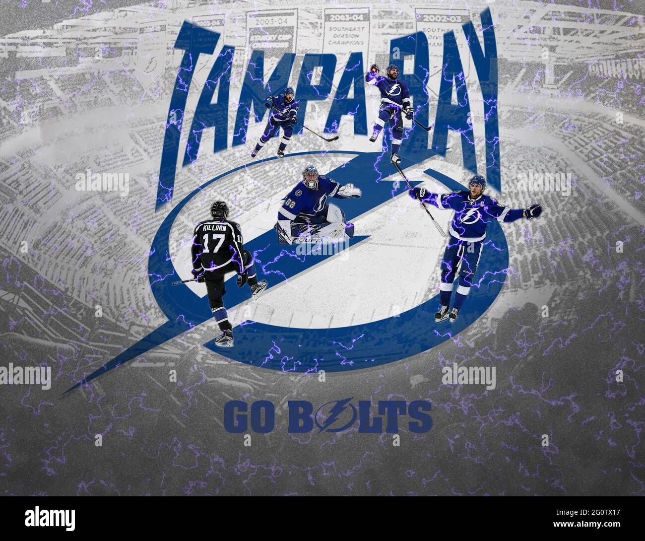 Tampa Bay Lightning, Go Bolts! Stock Photo Alamy