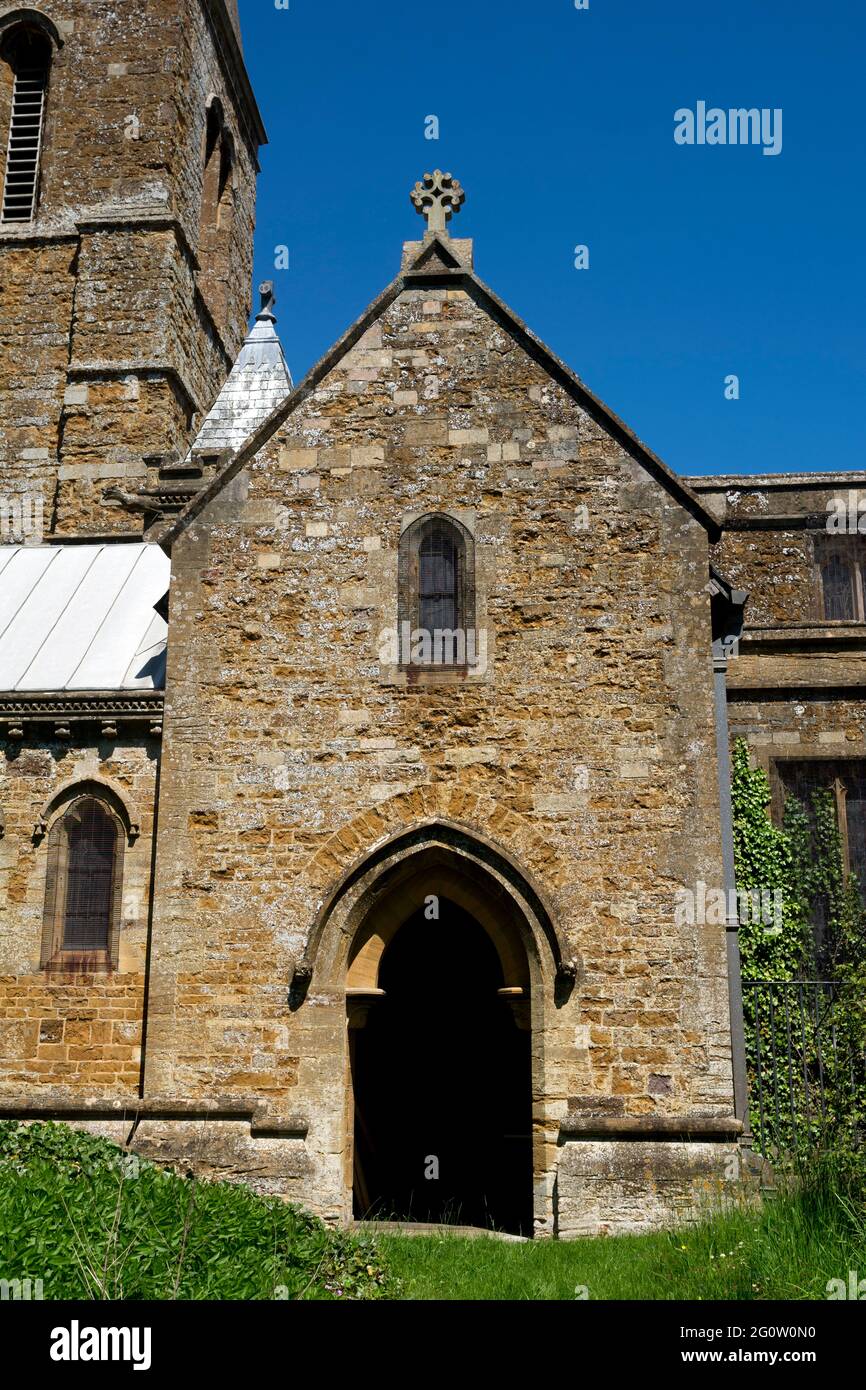 All Saints Church, Thorpe Malsor, Northamptonshire, England, UK Stock