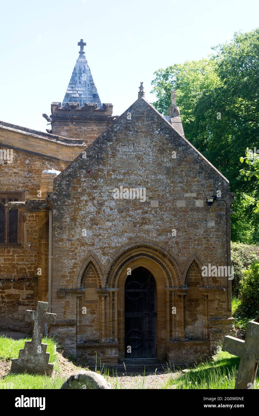 All Saints Church, Thorpe Malsor, Northamptonshire, England, UK Stock