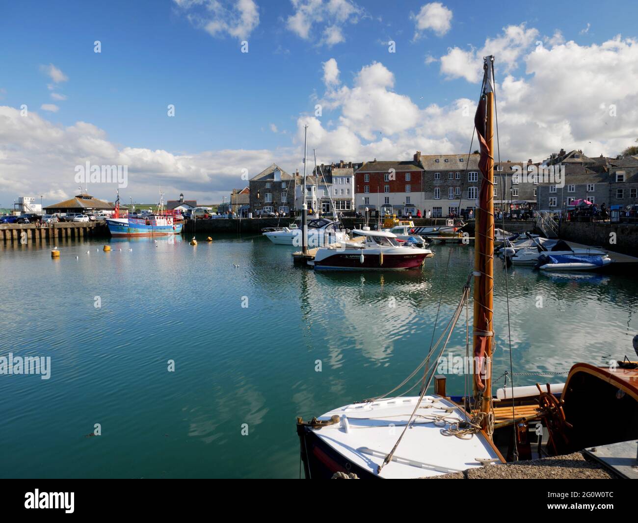 Padstow harbour, Cornwall Stock Photo Alamy