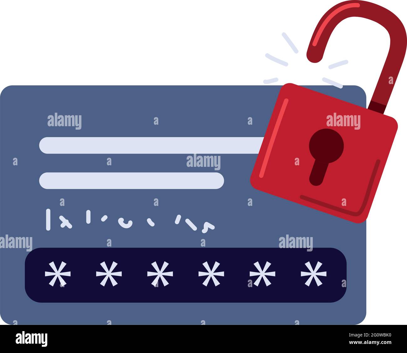 password padlock login Stock Vector Image & Art - Alamy