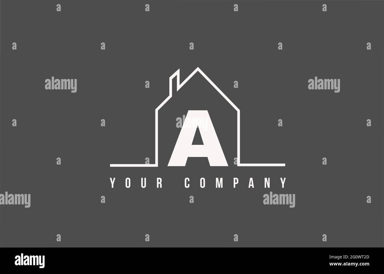 Letters Logo Initial Logo Identity Your Business Company Stock