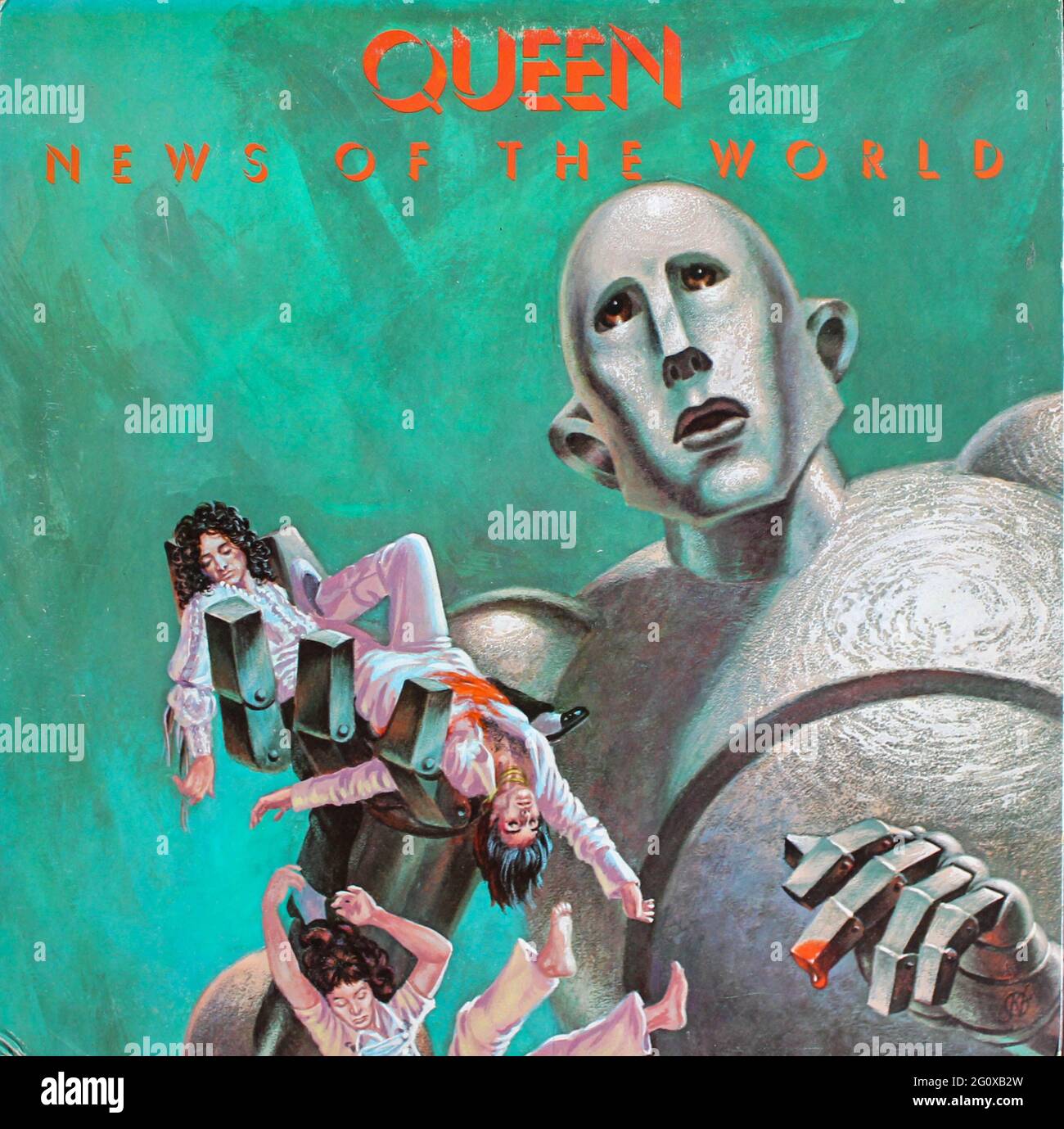 Barmherzig ewig Die Schwäche queen album art robot Higgins ewig Ufer