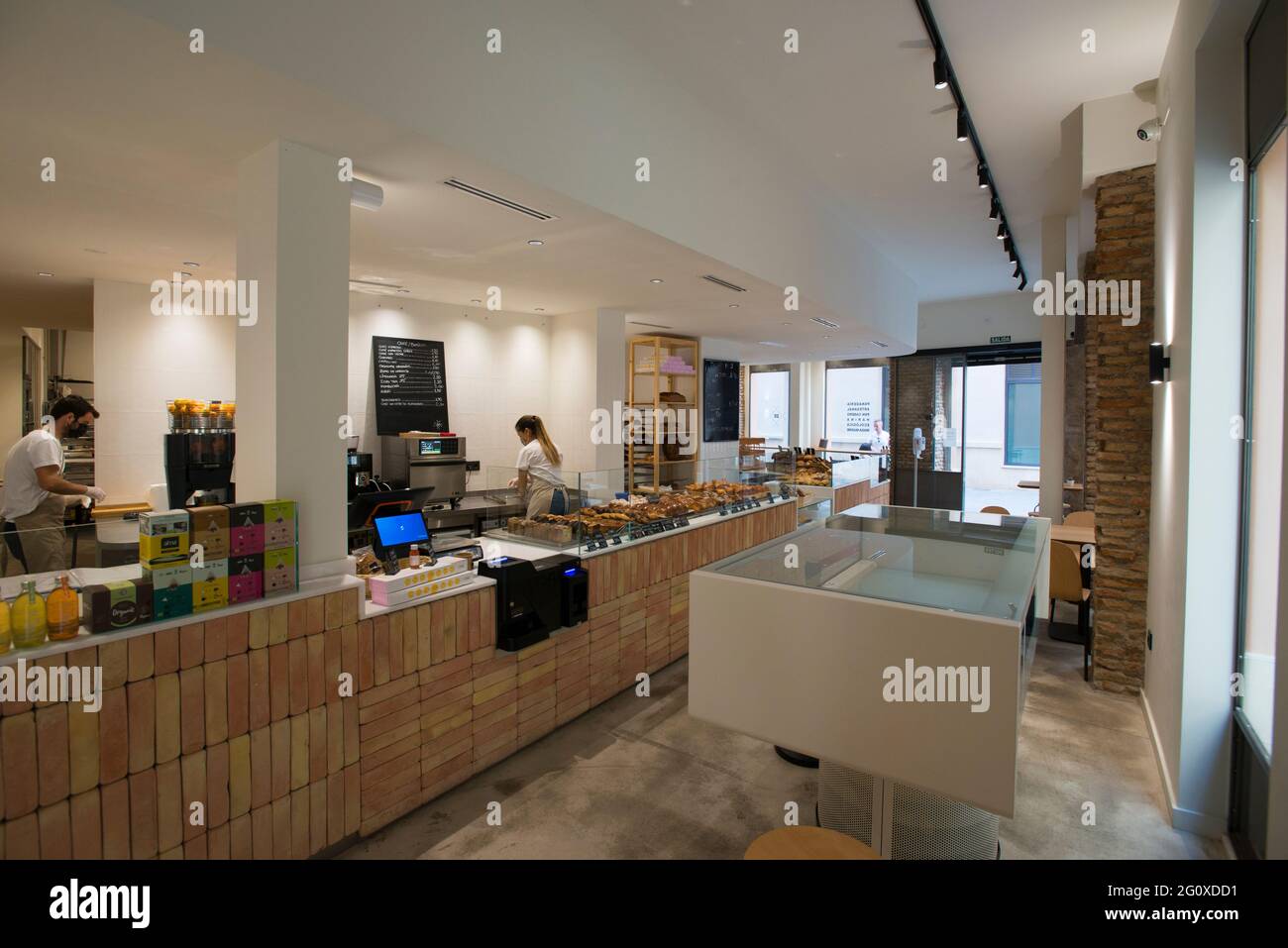 Bakery and pastry shop 25º, Malaga Stock Photo Alamy
