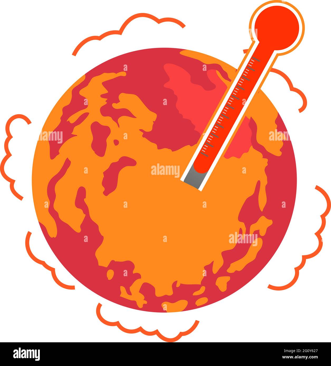 This is a illustration of a Global warming Stock Vector Image & Art - Alamy