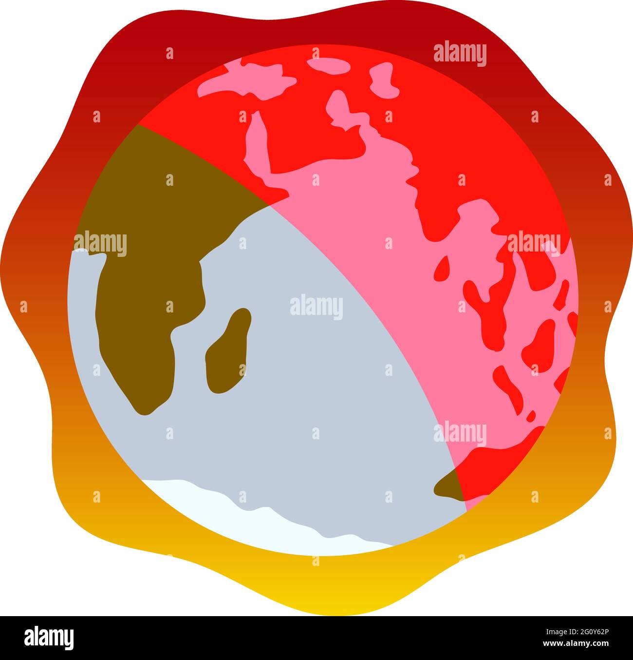 This is a illustration of a Global warming Stock Vector Image & Art - Alamy