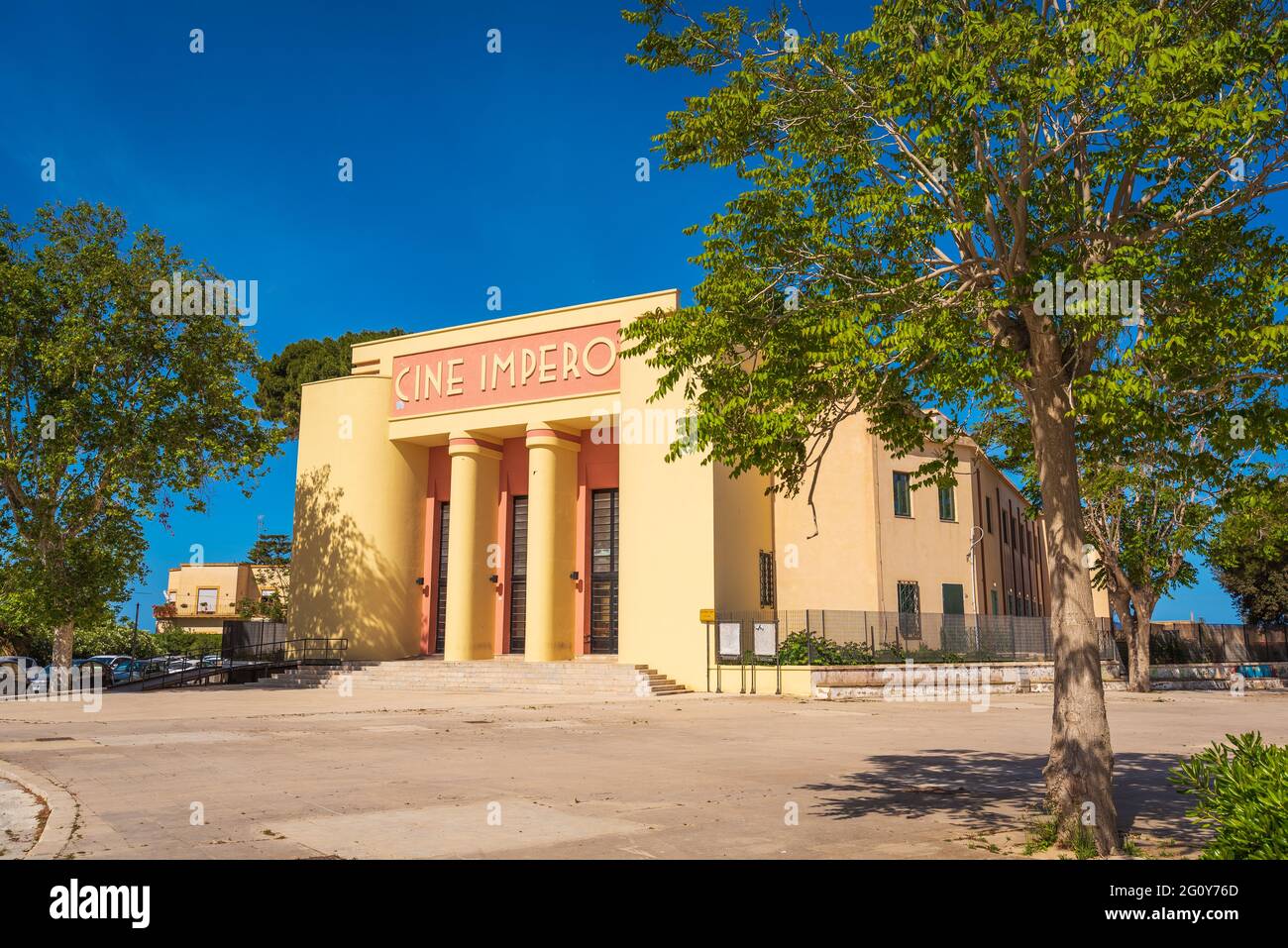 Teatro Impero, Marsala, Trapani, Sicily, Italy, Europe Stock Photo - Alamy