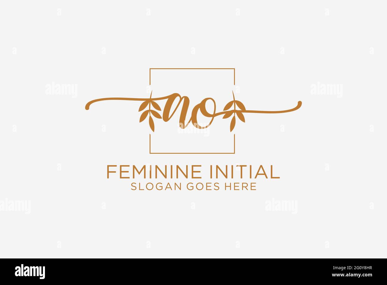 AO beauty monogram and elegant logo design handwriting logo of initial ...
