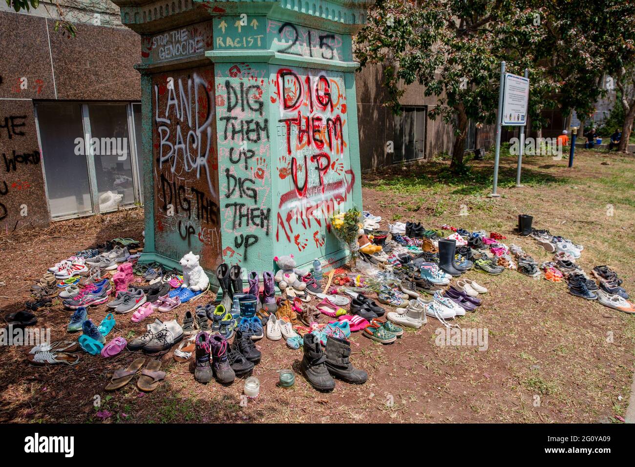 Ryerson University campus as a memorial 
