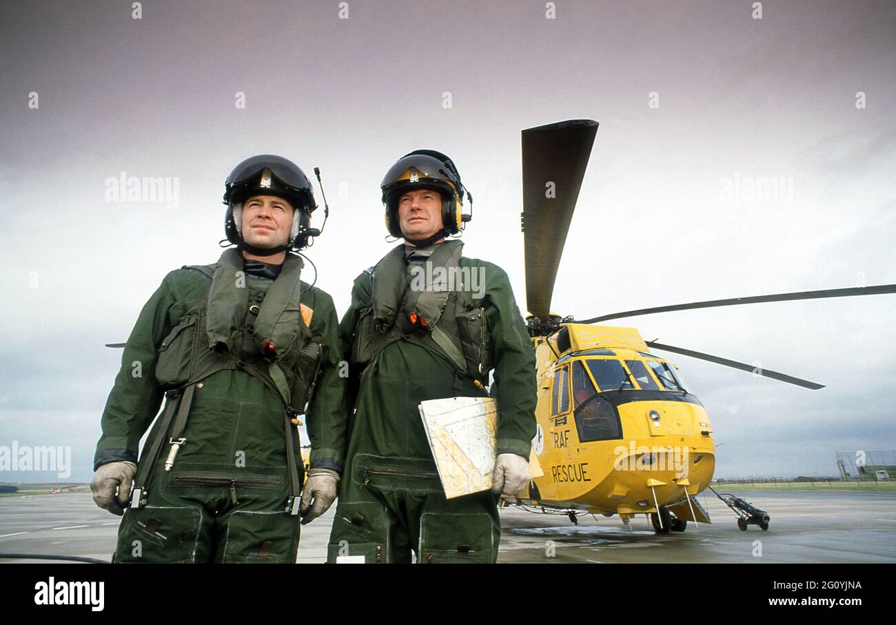 202 Squadron RAF Lossiemouth Moray Scotland.RAF Rescue Sea King ...