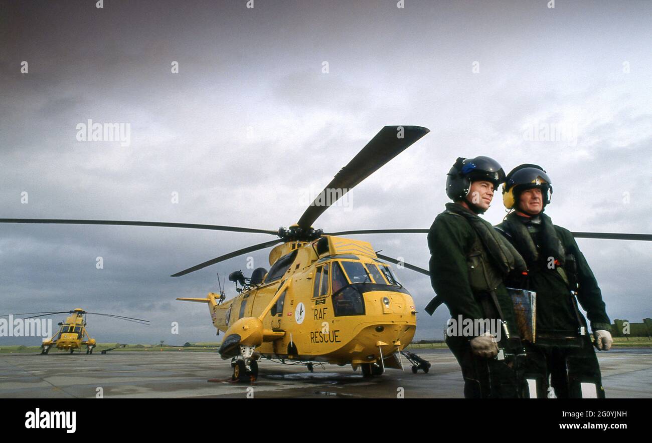 202 Squadron RAF Lossiemouth Moray Scotland.RAF Rescue Sea King ...