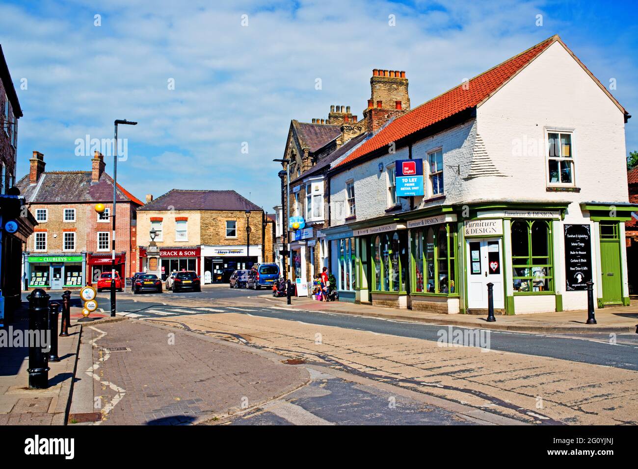 Pocklington, East Riding Yorkshire, England Stock Photo Alamy