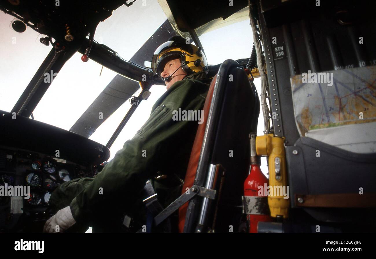 202 Squadron RAF Lossiemouth Moray Scotland.RAF Rescue Sea King ...