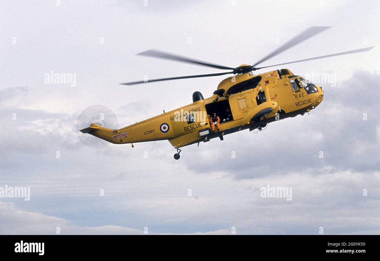 Raf sea king scotland hi-res stock photography and images - Alamy
