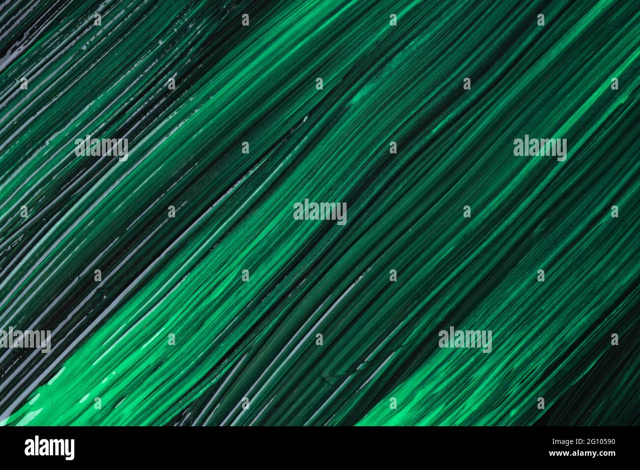 Abstract Art Background Dark Green And Black Colors Watercolor