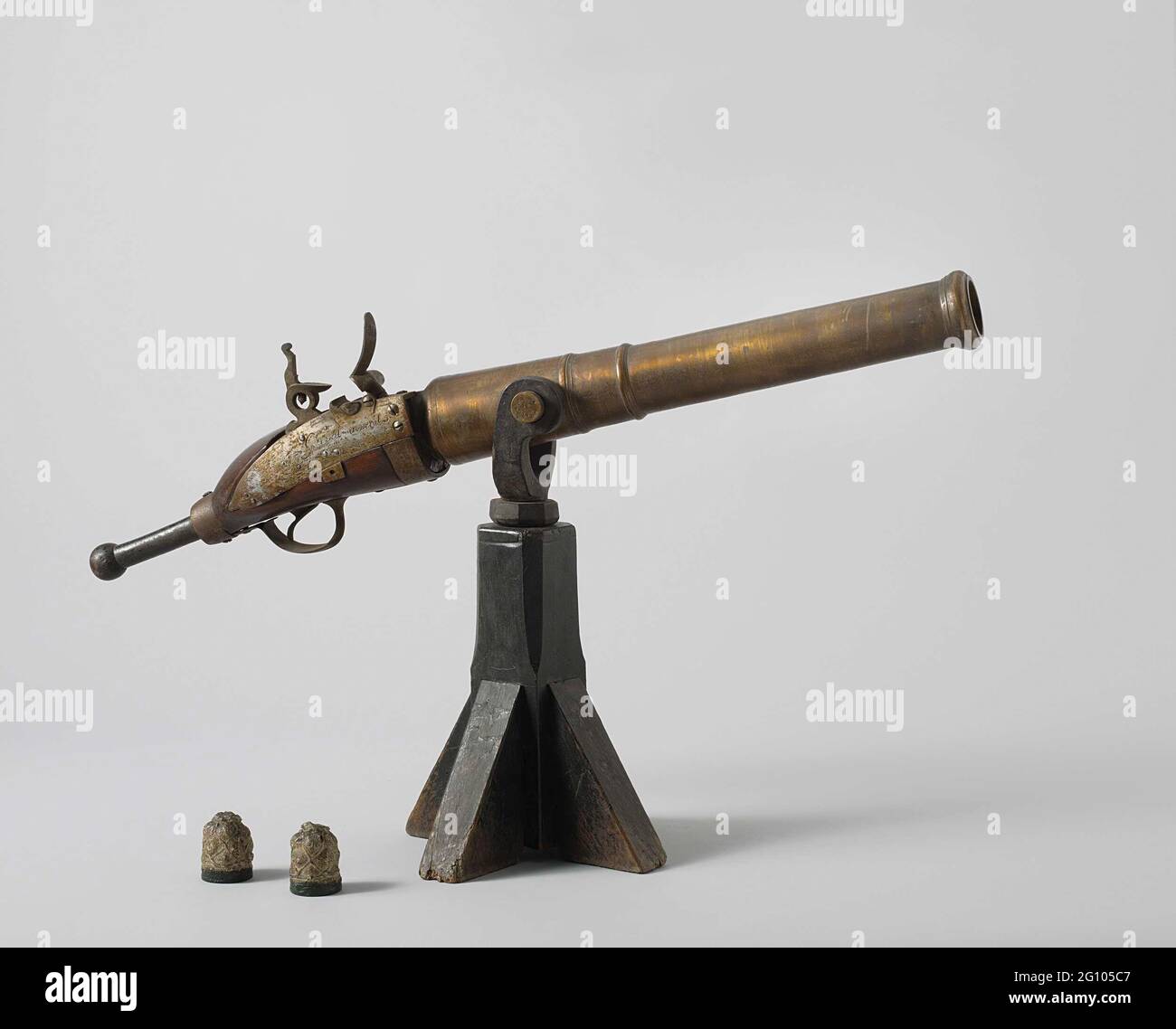 Swivel musketoon. The swivel musketoon was a populair type of gun first used on galleys in the