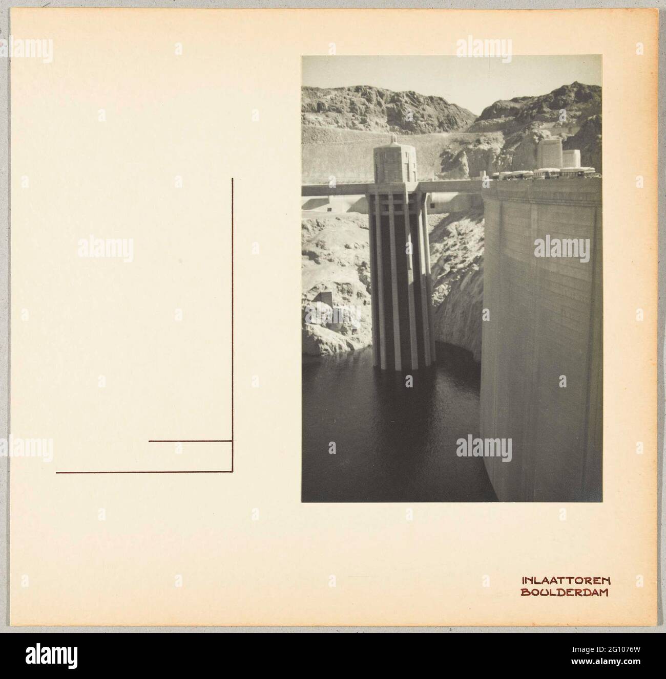 Boulder Dam, Arizona / Nevada, United States: Inlet tower; Inlet tower ...