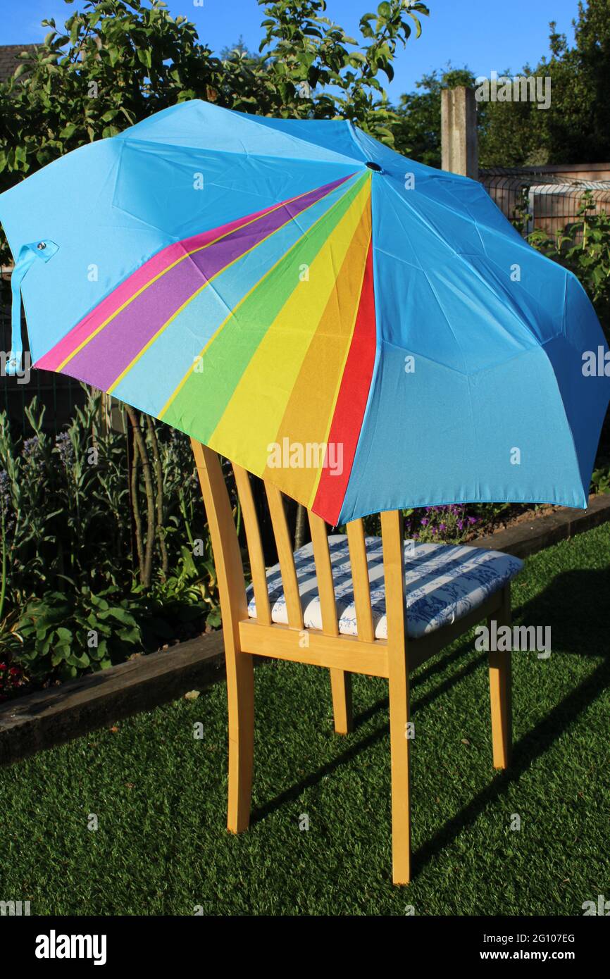 Parasol Garden Colourful High Resolution Stock Photography and Images -  Alamy
