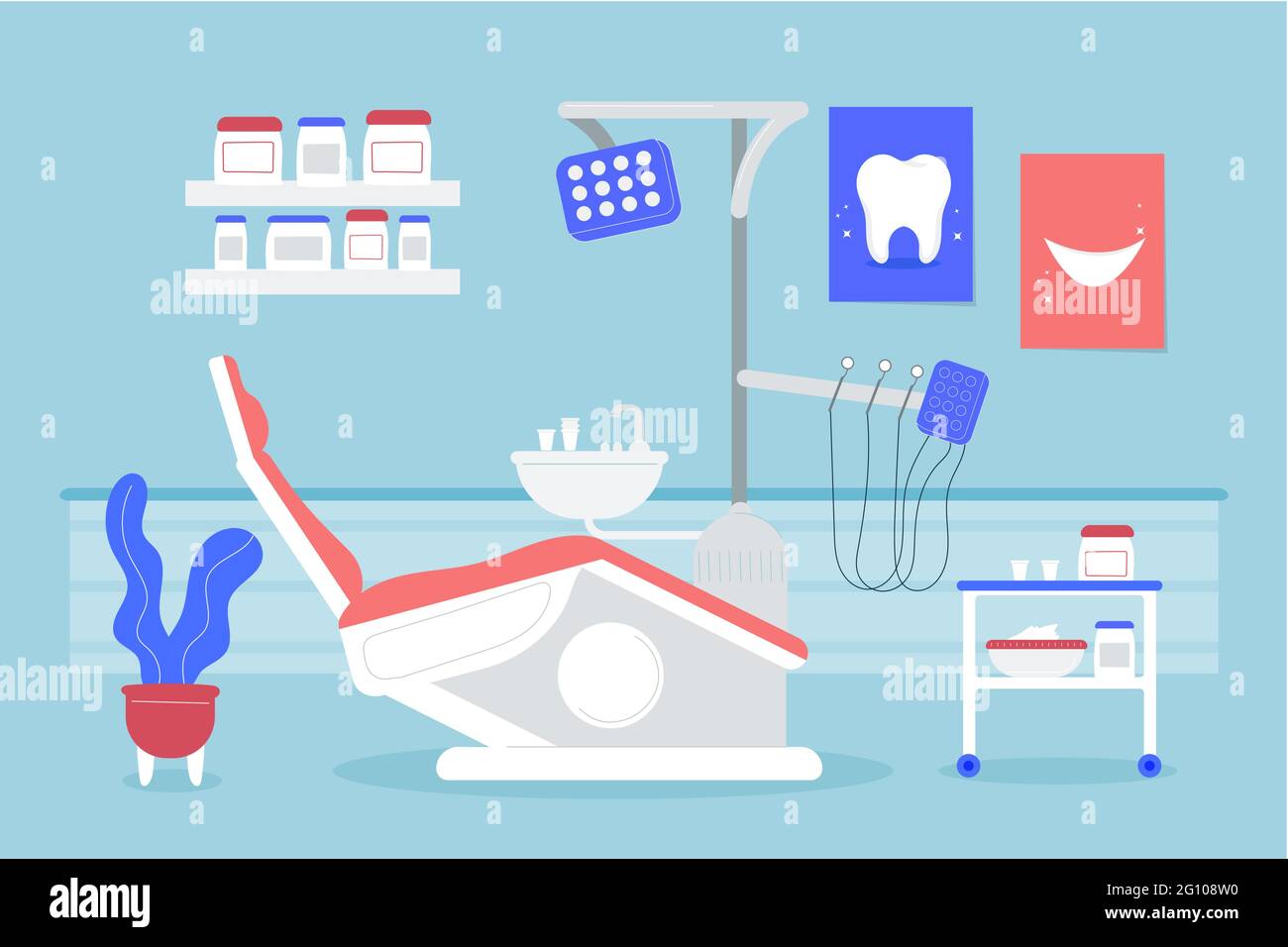 Dental care concept illustrated Vector illustration Stock Vector Image ...