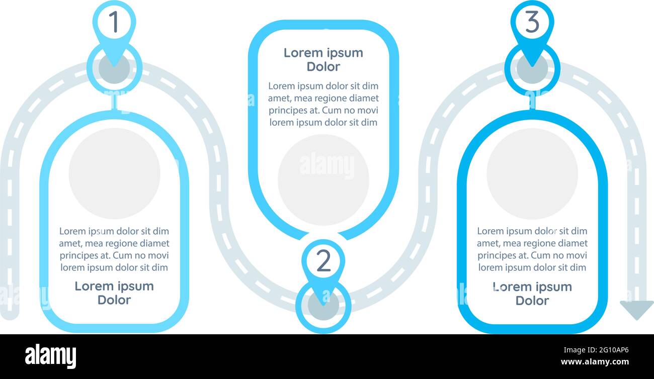 Problem-solving process vector infographic template Stock Vector Image