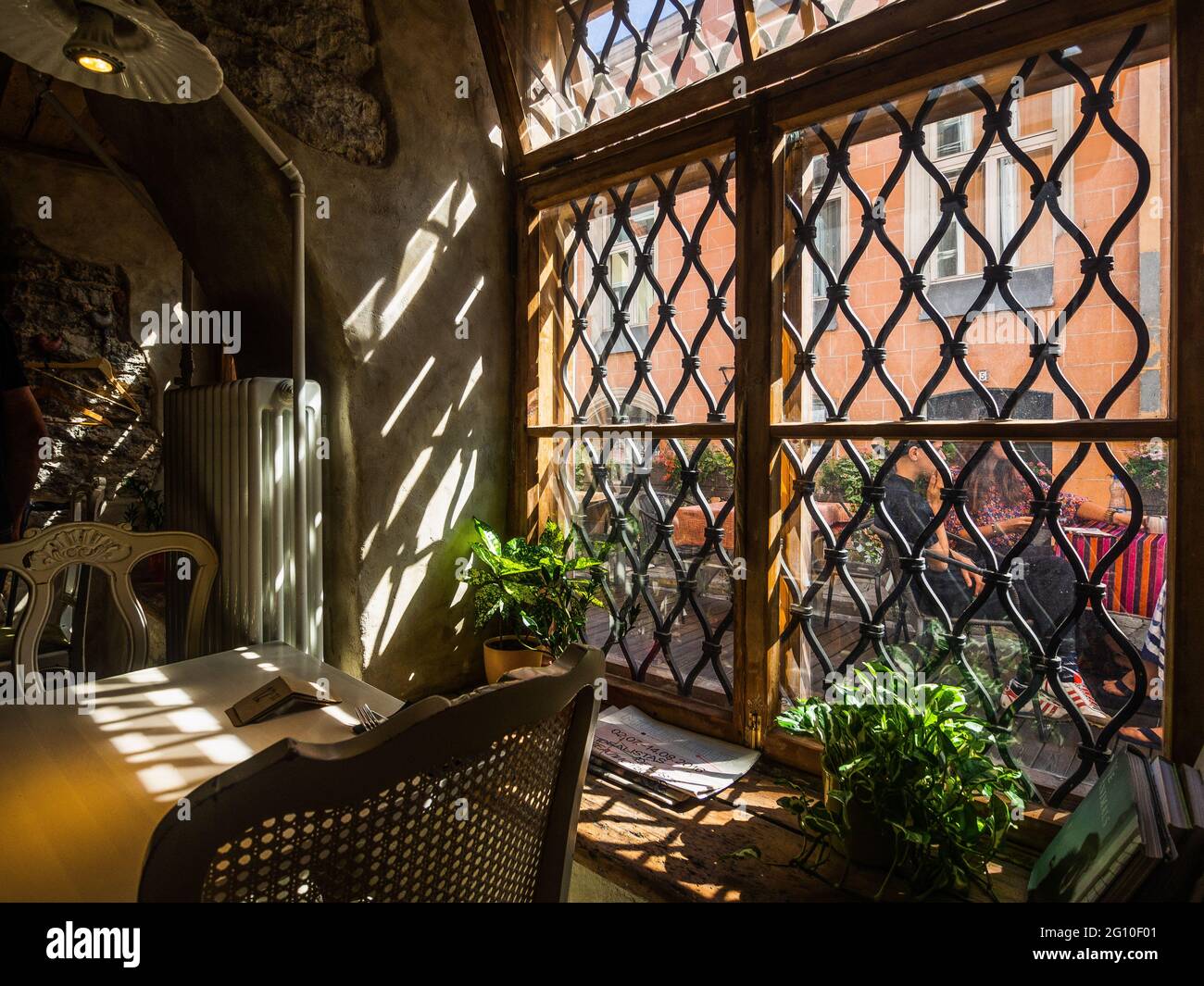The interior view of a restaurant in Tallinn,Estonia Stock Photo - Alamy