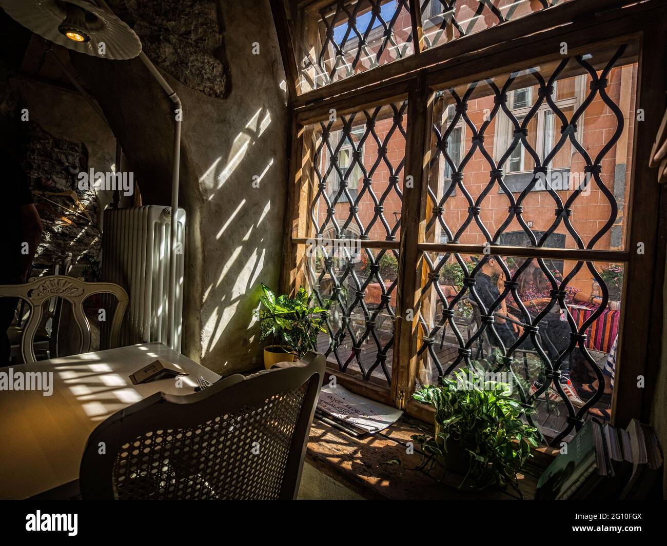 The interior view of a restaurant in Tallinn,Estonia Stock Photo - Alamy