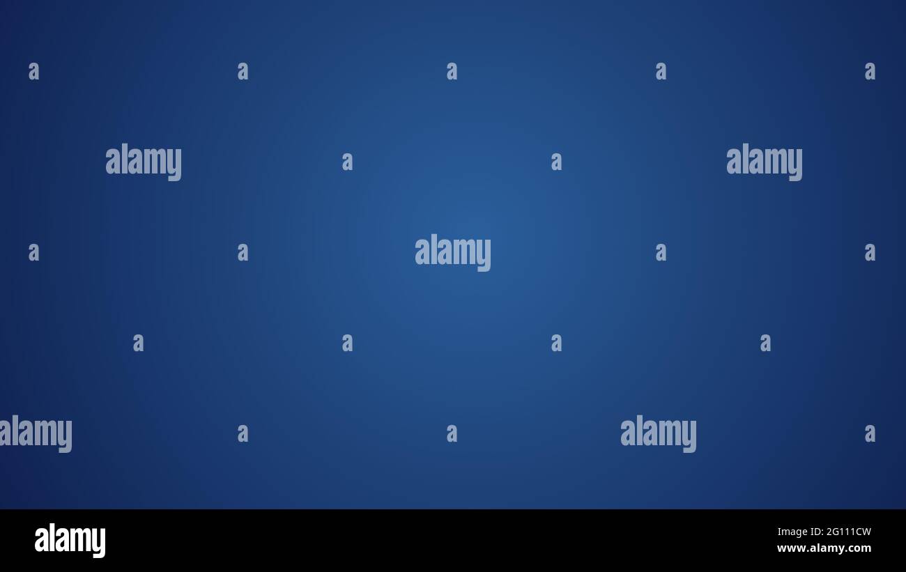 Blue radial gradient abstract background. Copy space empty background Stock Photo