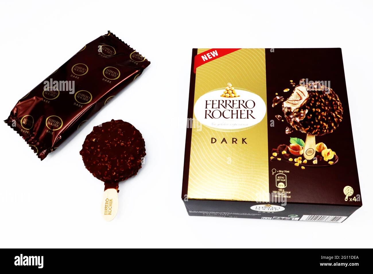 FERRERO RONDNOIR premium dark chocolate Stock Photo - Alamy