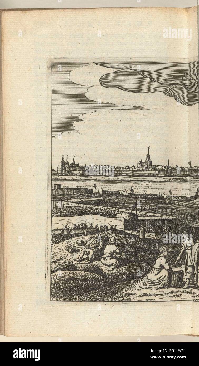 Sluis siege, 1604; Lock. Siege from Sluis, August 1604, while the