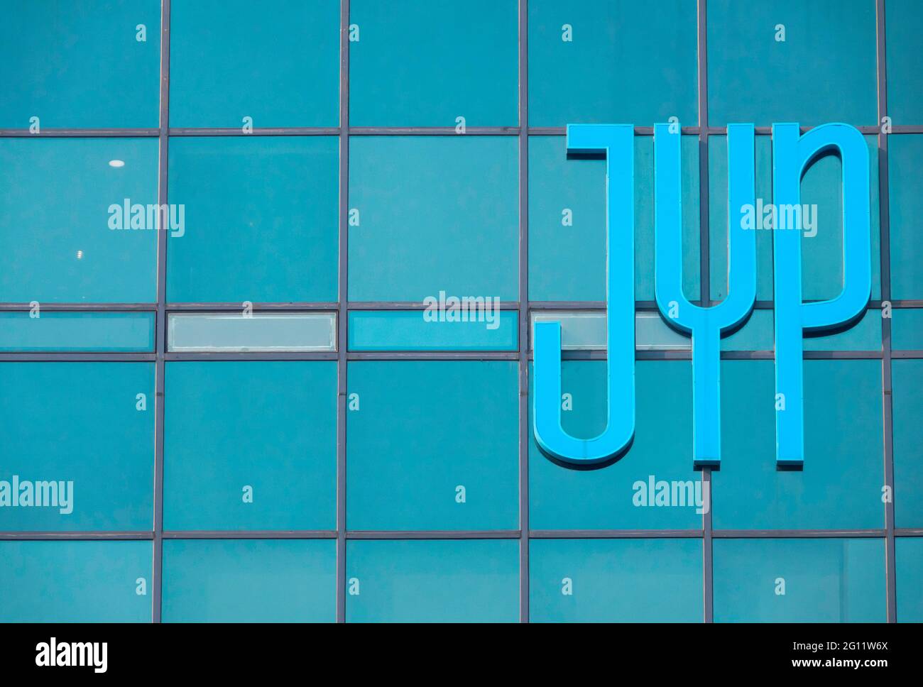 JYP Entertainment, June 2, 2021 The new headquarters building of JYP